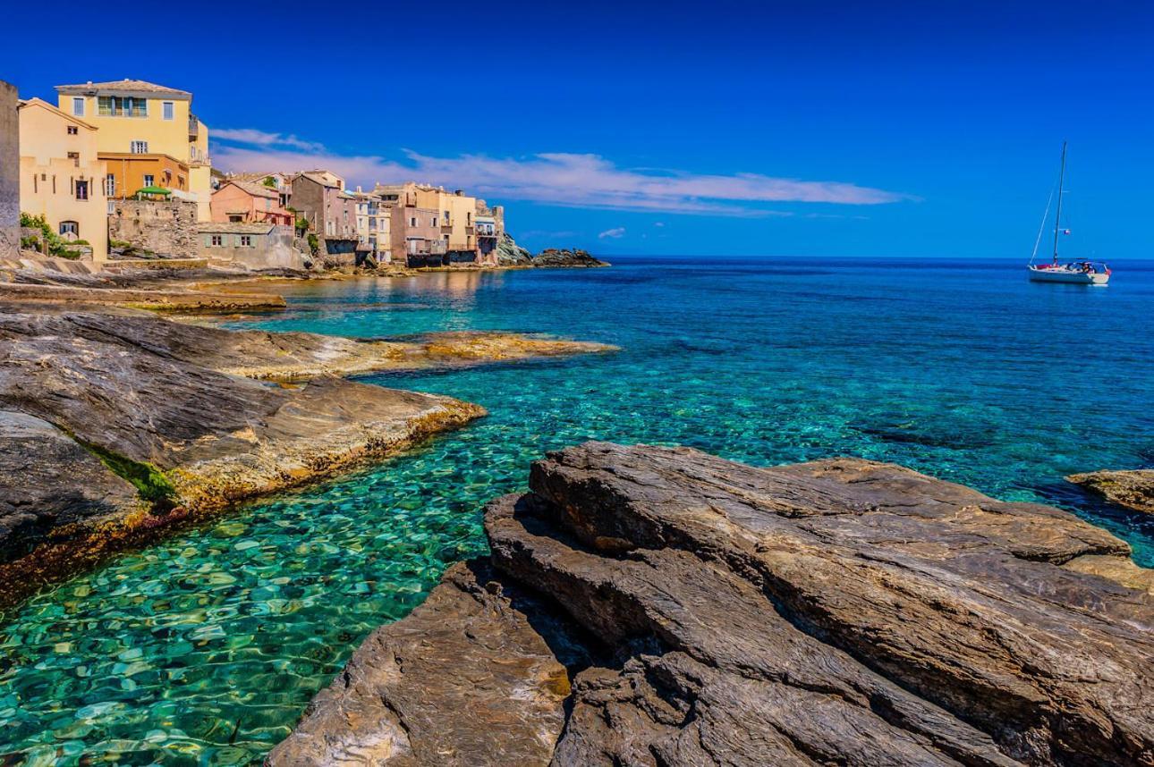 Appartement Vue Sur Mer Santa-Maria-di-Lota Esterno foto